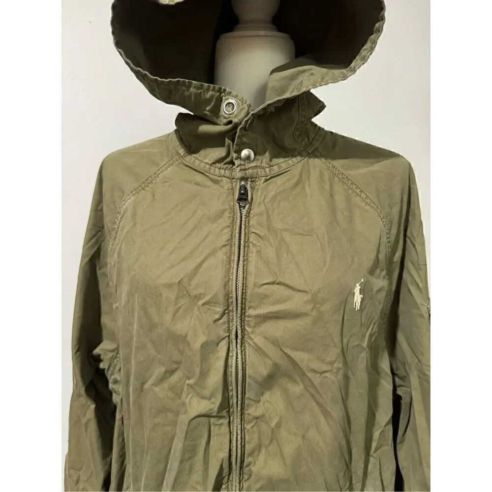 Polo Ralph Lauren green Hooded full zip